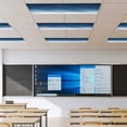 thumbnail image 4 of Fluorescent Light Covers 2 Pack 4x2 ft Ombre Blue White Wave Texture Ceiling Light Covers Abstract Stripes Light Filters for Classroom, Office & Home, Drop Ceiling Light Covers, 4 of 8