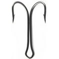 thumbnail image 3 of 100pcs Fishing Typical Double Hook High Carbon Steel Small Fly Tying Fishing Hooks Open Shank Double Frog Hook (8#), 3 of 6