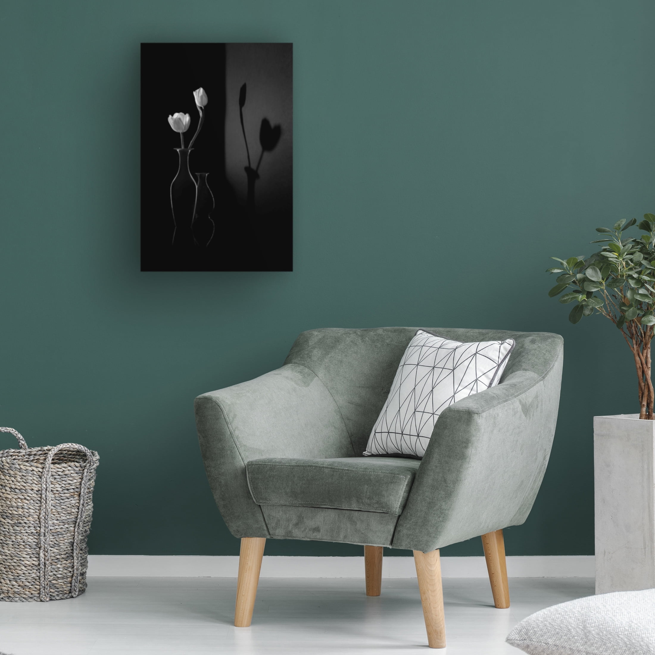Trademark Fine Art Libby Zhang  The Shadow of Spring Canvas Wall Art
