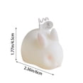 thumbnail image 3 of Rabbit Aromatherapy Candle Photo Props Candle Ornaments Decorative Candles, 3 of 9