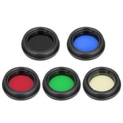 Kritne Lens Filter,1.25 /31.7mm Telescope Eyepiece Lens Color Filter for Moon Nebula Planet Sun