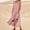 Pink, variant on Sakmal Mumu Dresses for Women Maxi Casual Cotton Linen Tank Dress Black Crew Neck Sleeveless Floral Sundress for Women with Pockets