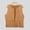 Khaki, variant on Girls Soft Jacket Outerwear Coat Baby Cowboy Cow Sleeveless Solid Color Vest Tassel Fringe Top Party Jacket Girls Toddler Cute Coat Khaki 130