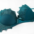 thumbnail image 4 of Darzheoy Women's Lace With Color Sexy Double Breasted Womens Bra 40/90BC, 4 of 8