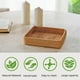 thumbnail image 3 of Rattan Serving Tray,Square Woven Tray Wicker Storage Basket, 3 of 5