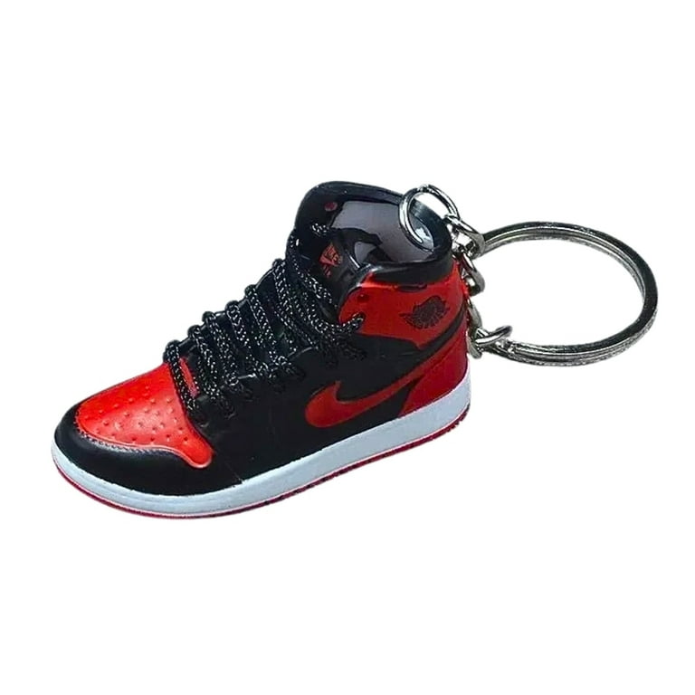 DSK GLOBAL Nike Sneaker Keychains, 3D Mini Michael Jordan 1 Key