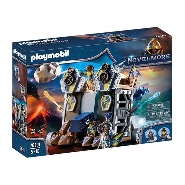 Fortaleza Móvil Playmobil Novelmore 74 Piezas