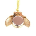 thumbnail image 4 of Gold Tone Ladybug Beetle ANTI-TARNISH Pocket Watch Necklace Pendant Watch-LB-G-5, 4 of 11
