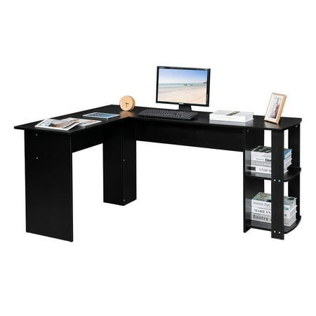 Ktaxon L Shaped Computer Desk Corner Desk Laptop Study Table Desk
