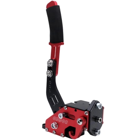 AOOOWER PC Compatible Handbrake with Vibration Feedback Real Driving Simulation Metal Construction for Racing Game Enhancing Drift Control