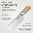 thumbnail image 3 of Made In Cookware - 6" Nakiri Knife - Crafted in France - Full Tang With Olive Wood Handle, 3 of 7