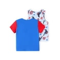thumbnail image 2 of Tank Top and T-Shirt Set Disney Marvel Captain America Boys, 2 of 6