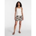thumbnail image 3 of Time and Tru Women's Linen Blend Button Front Tank Top with Adjustable Straps, Sizes XS-XXXL, 3 of 6