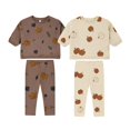 thumbnail image 2 of Conjunto de ropa de moda para bebé, Tops informales para bebé y niña, suéter + pantalón, 2 uds., ropa para bebé recién nacido Tan Jianjun unisex, 2 of 2