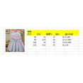 thumbnail image 6 of Baby Girl Rainbow Skirts Set Kids Colorful Sleeveless Bowknot Vest Top+Pleated Tutu Skirt Dress, 6 of 6