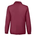 thumbnail image 2 of Adult Zone Protect Coaches Jacket - SPORT MAROON - XL, 2 of 3