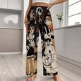 thumbnail image 2 of Bendy And The Ink Machine Womens Comfy Pajama PJ Pants Lounge Pants Sleepwear Drawstring PJ Bottoms Pants, 2 of 7
