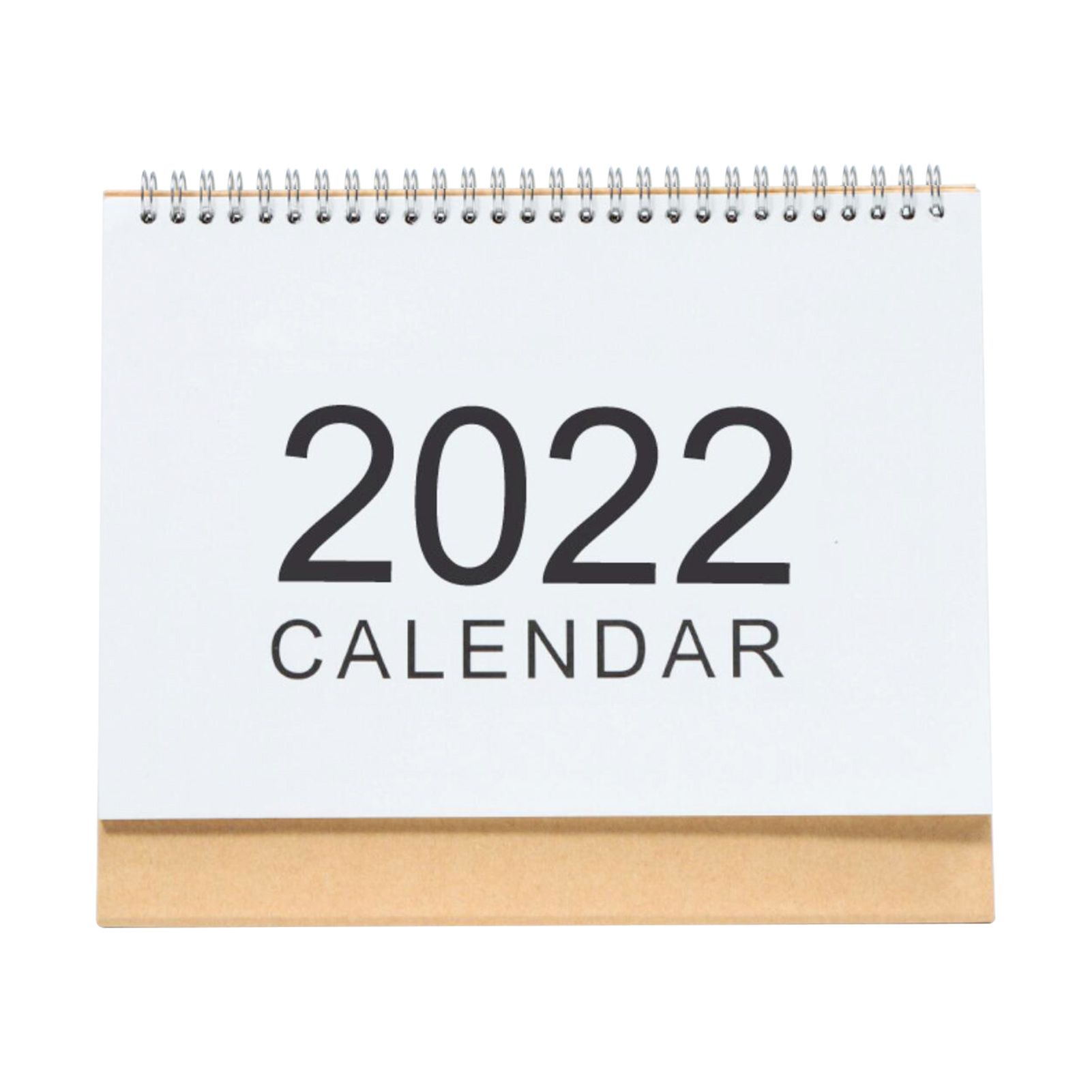 Sep 2021 Dec 2022 Desk Calendar Standing Flip Desktop Calendar Stand