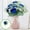 G, variant on Multicolor Artificial Flowers Bouquet - 31cm Plastic Fake Flowers for Home Office Decor | 1 Piece