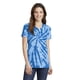 thumbnail image 1 of Playera con cuello en V Port & Company Essential Tie-Dye para mujer LPC147V, Royal, XS, 1 of 1