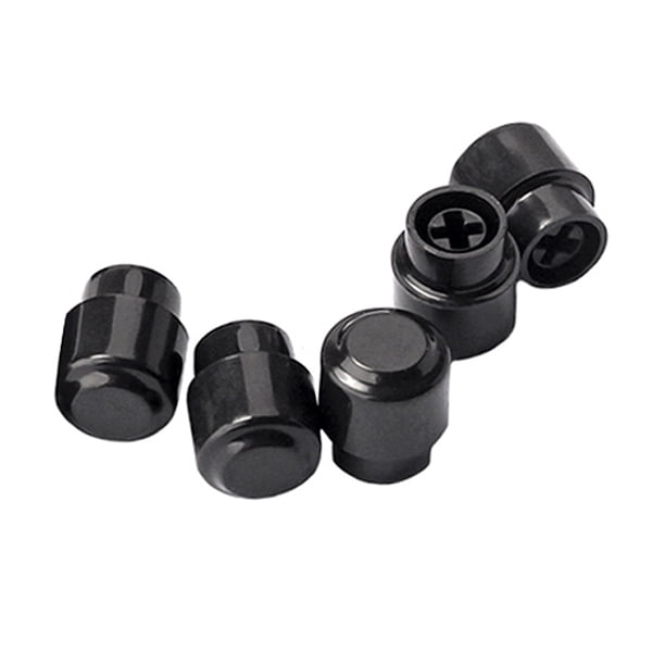 5 piezas de repuesto para perillas de interruptor para selectores de pastillas de guitarra eléctrica (negro)