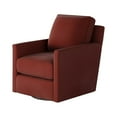 thumbnail image 2 of Southern Home Furnishings Bella Rouge Swivel Glider Accent Chair - Rouge Red, 2 of 3