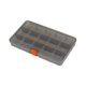 thumbnail image 3 of Caja de almacenamiento con múltiples rejillas, caja de hardware con divisores extraíbles, caja de almacenamiento, caja de cuentas, caja organizadora 15 cuadrículas, 3 of 8