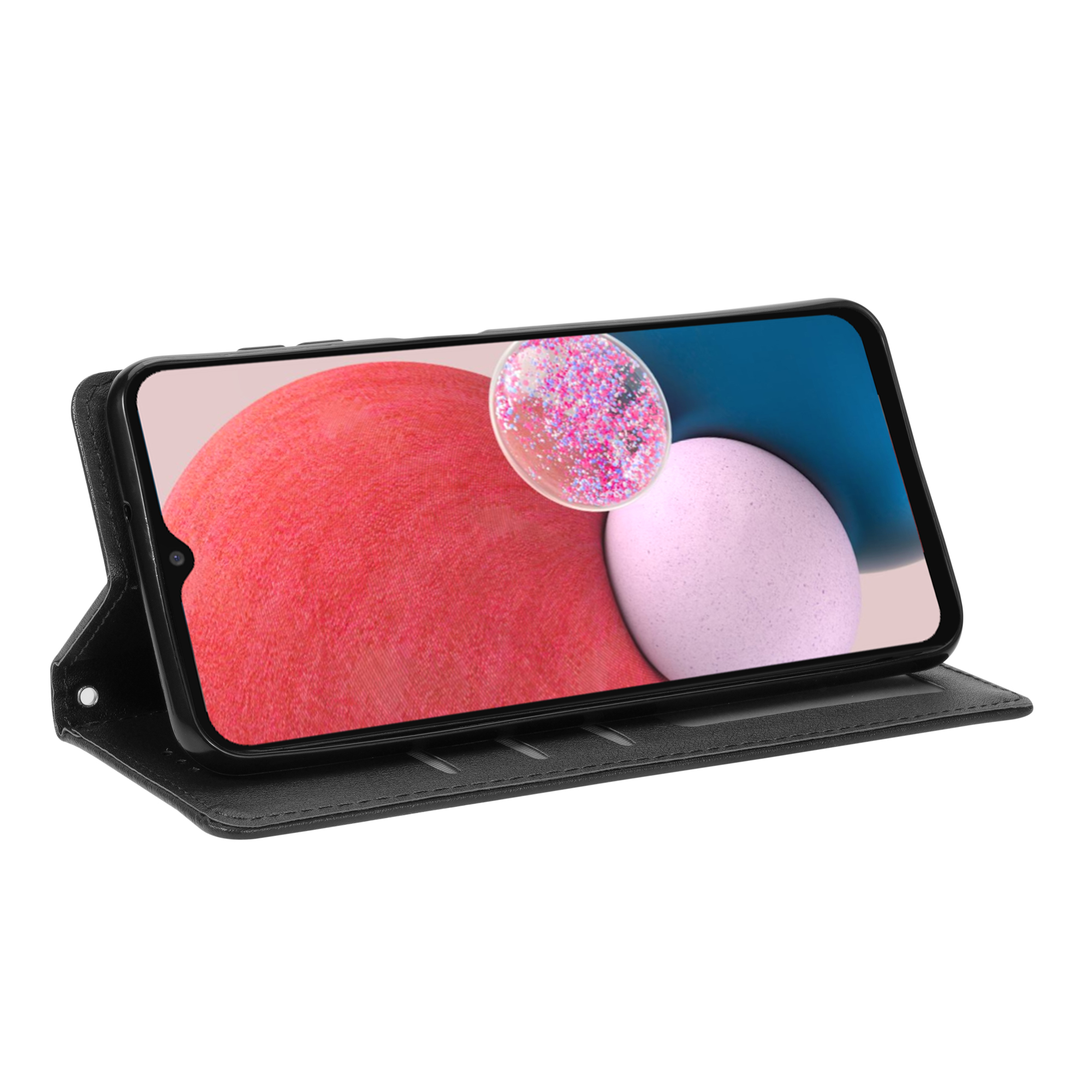 Étui Portefeuille Flip Pour Huawei P40, P30, P20, P10 Lite/Pro - Multicolore - Neuf