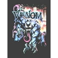 thumbnail image 5 of Venom Marvel, Men's & Big Men's Graphic Crew Neck T-Shirt, City Aflame, Sizes S-3XL, 5 of 6