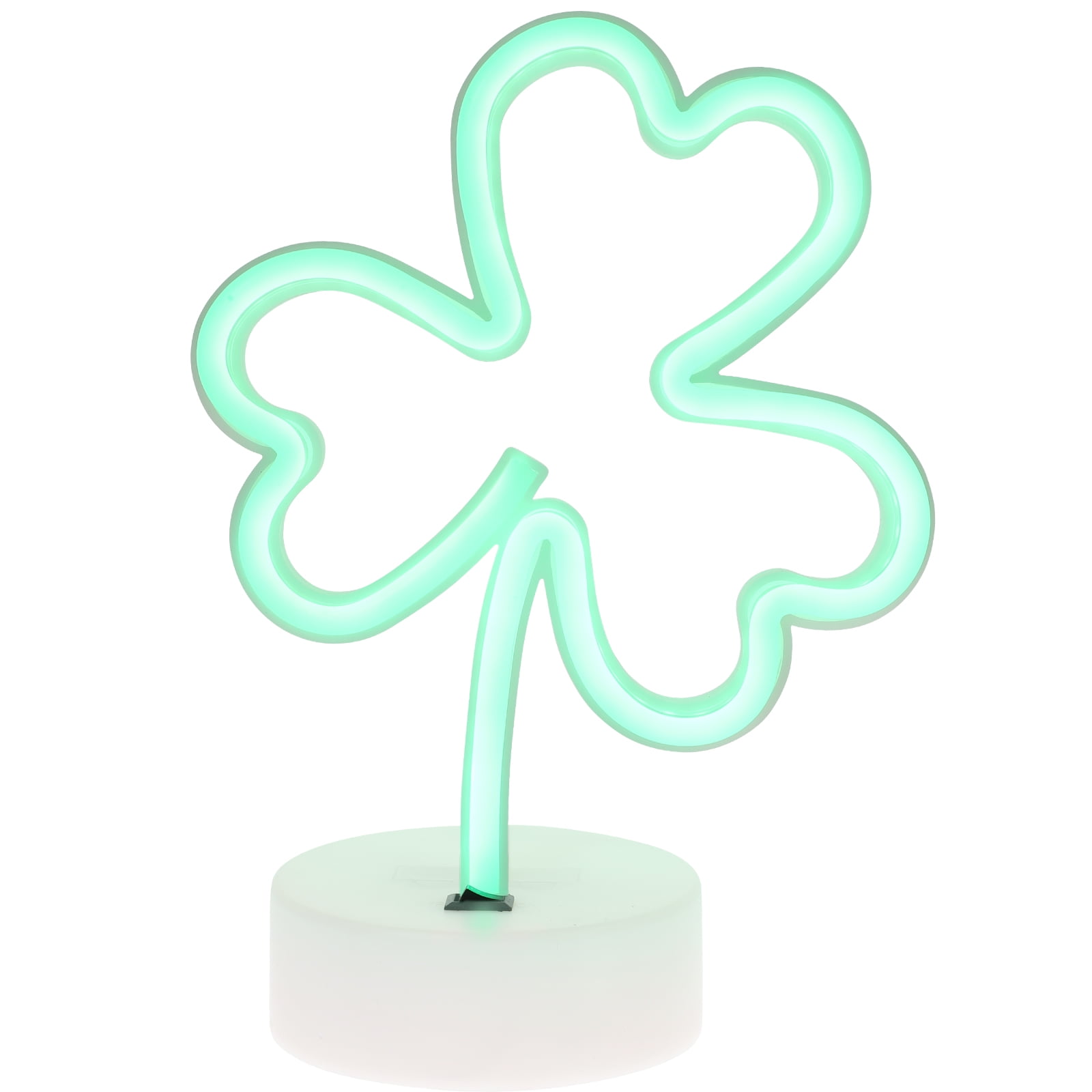 Room Shamrock Decor Neon Light LED Clover Neon Light Bedroom Neon Table