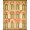 Green, Pattern 2, variant on ODIKA 4'x6' Mustard Gold Abstract Geometric Boho Washable Area Rug Minimalist Retro Shapes Balanced Layout Atomic Accents Non-Slip, Chair-Friendly, Flatwoven for Home Office, Under Desk