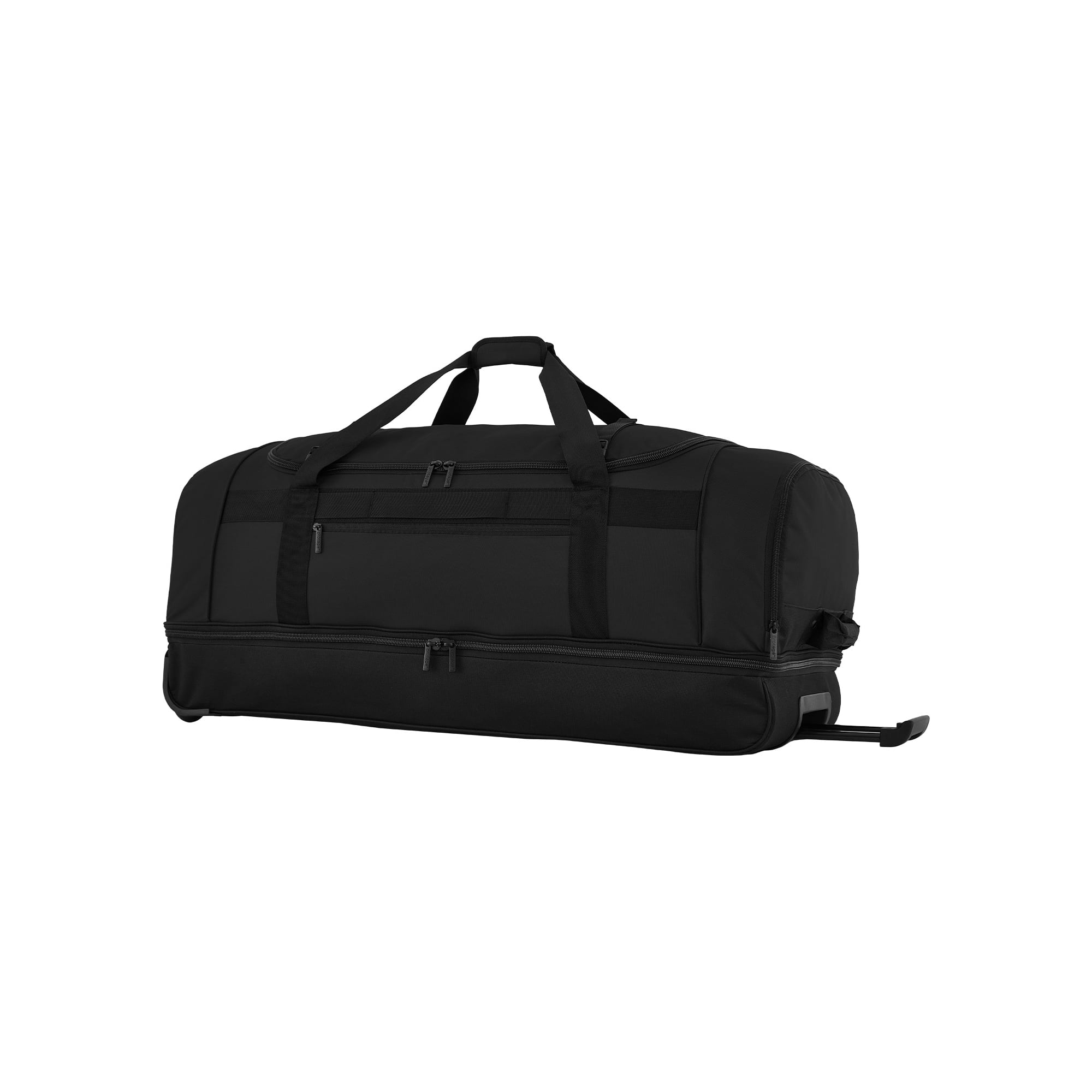 Protege Everyday Journey 36-inch Rolling Drop-Bottom Travel Duffel Black