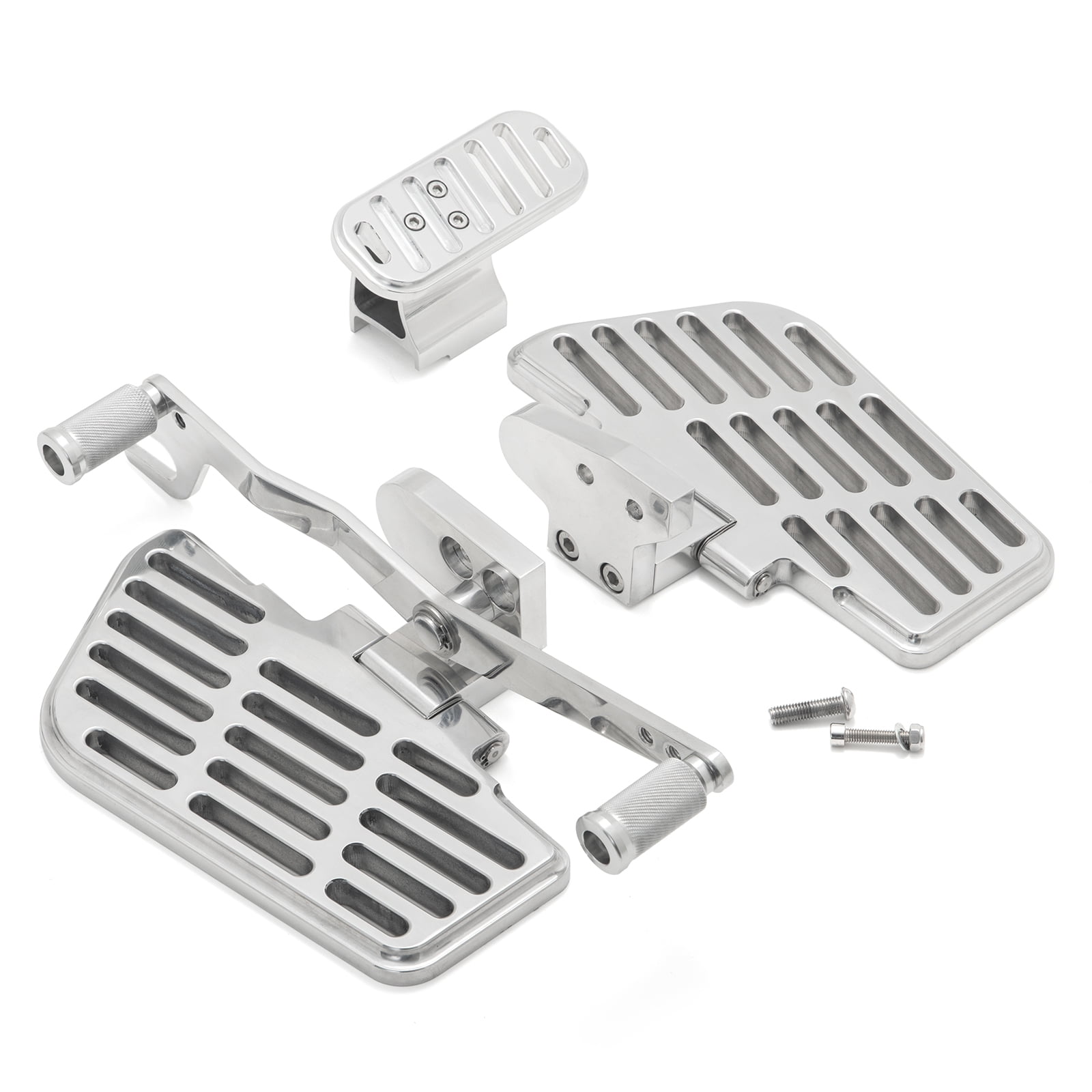 Polish Driver Floorboards for HONDA Goldwing 1800 GL1800 Goldwing F6B