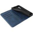 thumbnail image 3 of AIMTYD for Huawei Mate 20 X Wallet Case, Premium PU Leather Flip Folio Case,Magnetic Closure，Stand Function with Card Slots/Cash for Huawei Mate 20 X-Light Brown Blue001 Huawei P20, 3 of 8