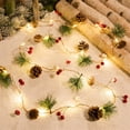 thumbnail image 2 of CNKOO Christmas Furry Ball Ball Led Light Decoration, 2 of 2