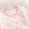 thumbnail image 3 of Gubotare Pajamas for Toddlers Girls Girls Pajama Pants and Sleep Sets 2 Piece PJ Top and Bottom Sleepwear Set for Girls Pajamas for Kids 3T 4T (Pink,3-4 Years), 3 of 8