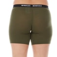 thumbnail image 2 of Woolverino - Women's Merino Wool Microweight Boxer Briefs - Olive Drab - Large, 2 of 5