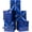 5PCS Blue 7.1Inch, variant on 5 Pack White Gift Boxes with Lids, Ribbons and Tissue Papers Square Gift Boxes - 7.1 Inch - Birthday, Wedding, Presents Wrapping, Mother's Day, Valentine's Day Decoration Party Favor Boxes.