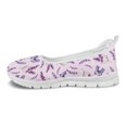 thumbnail image 6 of Wismoutput Lavender Purple Flat Shoes for Women Ladies All-Match Breathable Slip on Casual Shoes for Spring Size 6-11, 6 of 7