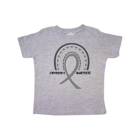 

Inktastic Parkinson s Awareness Ribbon Rainbow Gift Toddler Boy or Toddler Girl T-Shirt