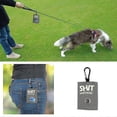 thumbnail image 3 of ZHAOCHENG Bolsa para excrementos de mascotas, suministros para mascotas, bolsas de basura de lona, dispensador portátil para desechos de excrementos de perros, color morado, 3 of 5