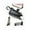 Black, variant on PowerPlus 8000mAh Power Bank: Built-in Type-C Cable, 5V3.1A Fast Charging, Phone Holder, LED Flashlight, Compact 2-Port Portable Charger for iPhone, iPad, Android.