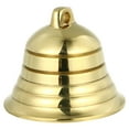thumbnail image 1 of SHISUYAN Antique Golden Copper Bell for Home Decoration Wide Application Delicate Surface 3.5 Inches, 1 of 9