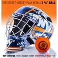 thumbnail image 2 of Franklin Sports GFM 1500 NHL Islanders Goalie Face Mask, 2 of 3