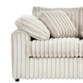 thumbnail image 6 of Roundhill Furniture Belvoir Upholstered Stationary Loveseat, Beige Champagne, 6 of 8