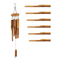 thumbnail image 4 of Bamboo Wind Chimes. 38 Inch Outdoor Indoor Hanging Decorative Wind Chimes. Has A Natural Soothing and Pleasant Sound, 4 of 8