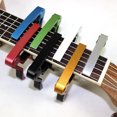 thumbnail image 1 of Metal Guitar Capo Quick Change Clamp Key Acoustic Classic Guitar Capo for Tone Adjusting, 1 of 7