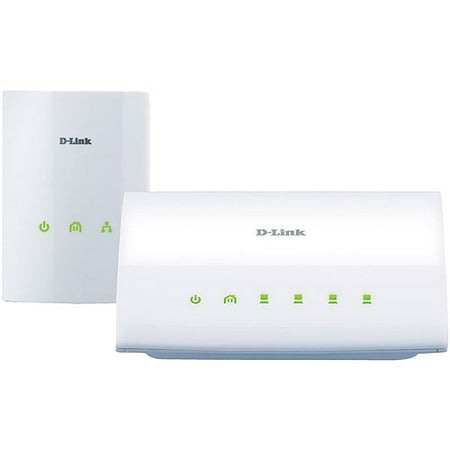 D-Link Systems PowerLine AV 4-Port Switch Starter Kit (DHP-347AV)