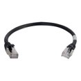 thumbnail image 1 of C2G Cat6a Snagless Shielded (STP) Network Patch Cable - Patch cable - RJ-45 (M) to RJ-45 (M) - 35 ft - STP - CAT 6a - snagless, stranded - black, 1 of 3