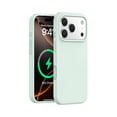 thumbnail image 1 of Magnetic Liquid Silicone Case for iPhone 17: Integrated Camera Button, Full Shockproof Protective Cover for Apple 17, 1 of 5